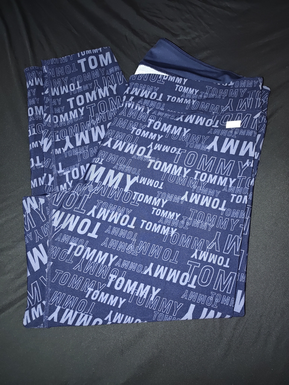 Tommy Hilfiger Woman's Navy Logo Leggings